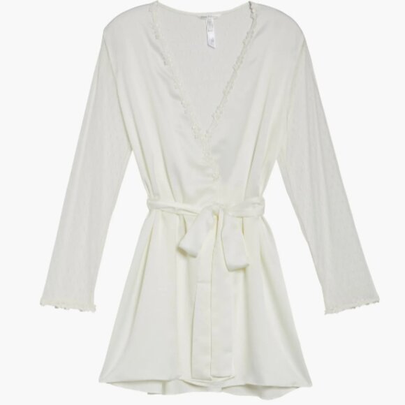 Flora Nikrooz Showstopper Robe White XS - Picture 5 of 5